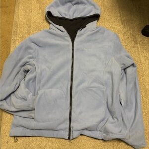 Champion Men's Sky Blue Hooded Jacket
